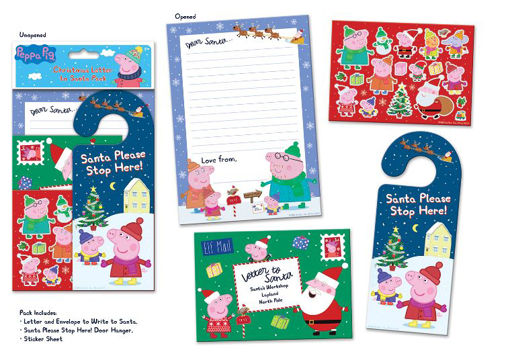 Picture of SANTA LETTER PACK PEPPA PIG